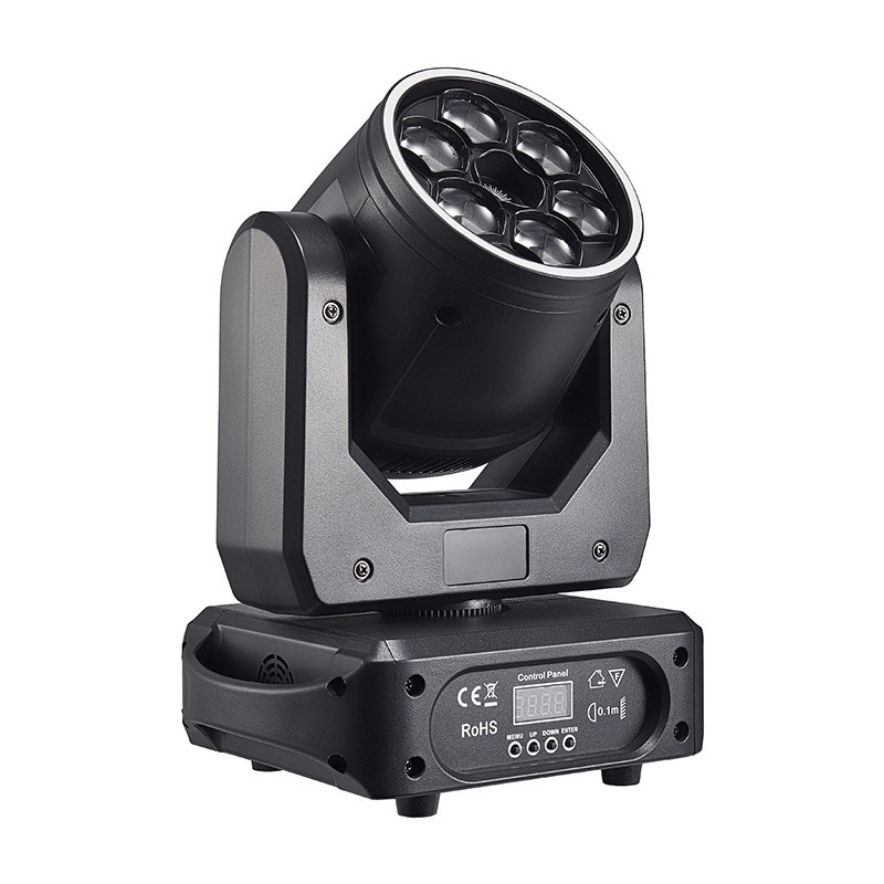 Beam Led Laser 6 mắt viền led